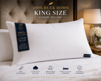 King Size 100% Duck Down Pillows